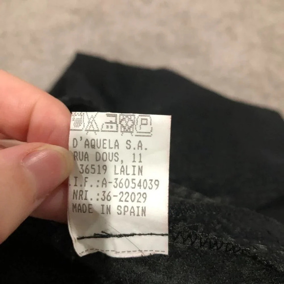 d'aquela Black snake print skirt Size 14 Made in Spain - Picture 7 of 9